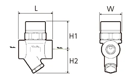 Thermodynamic Disc Steam Traps Miyawaki S55N