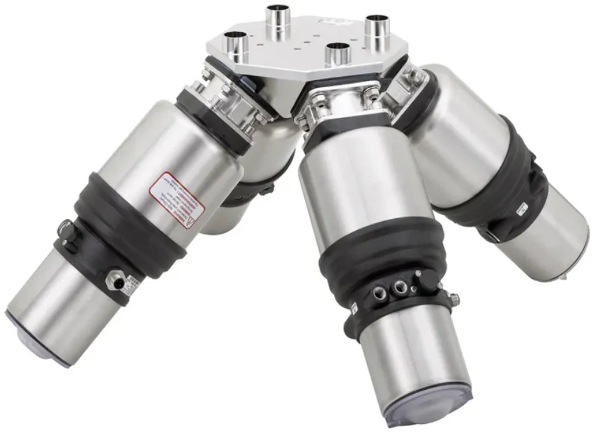 Multifunction block and weld solution Burkert type 2034