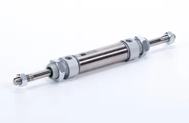 Double acting cylinder | through piston rod | magnetic piston | R-series HAFNER RBM