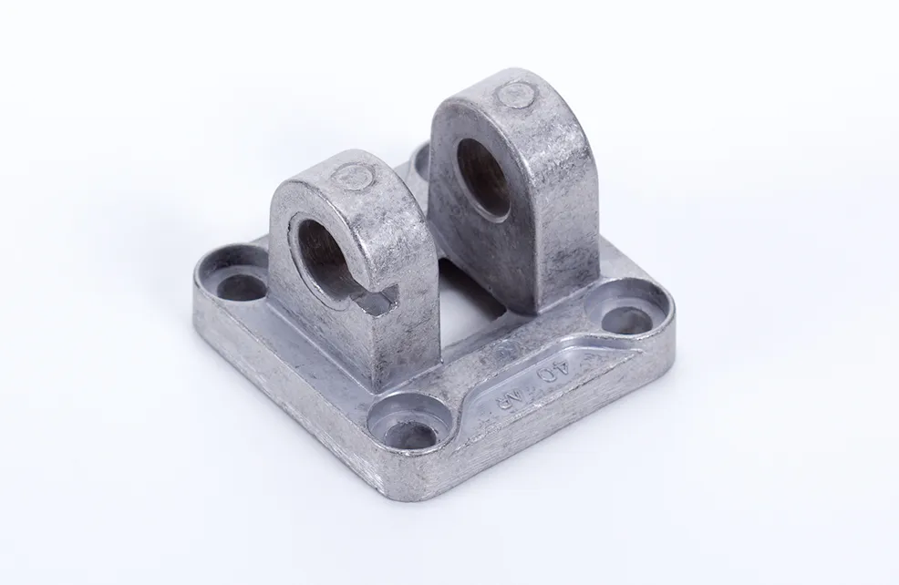 Female clevis bracket | for flange with spherical bearing | fits ISO-VDMA HAFNER DGS