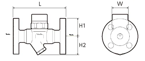 Thermodynamic Disc Steam Traps Miyawaki S55N