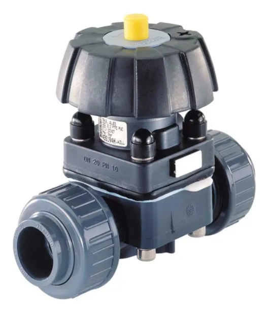 2/2-way diaphragm valve with manually operated actuator Burkert type 3232