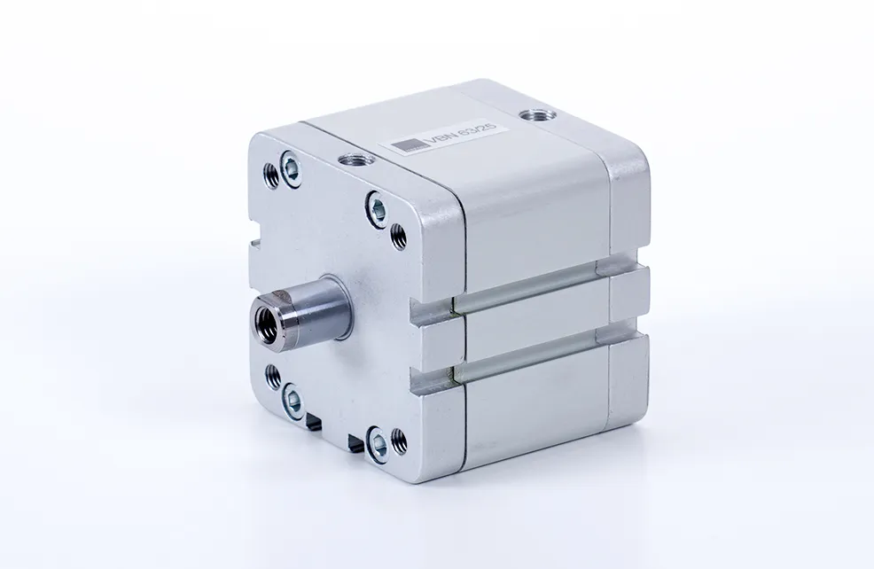 Double acting cylinder | through piston rod | magnetic piston | female thread | Z-series HAFNER ZBN