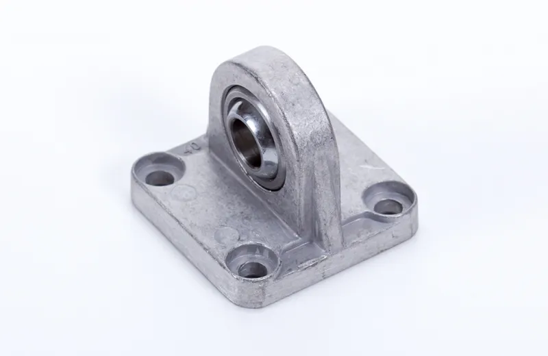 Clevis flange with spherical bearing | fits ISO-VDMA HAFNER DKL