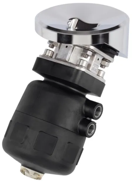 Tank bottom diaphragm valve with pneumatic plastic actuator (Type CLASSIC) Burkert type 2033