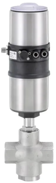 Pneumatically operated 3/2 way seat valve ELEMENT for decentralized automation Burkert type 2106