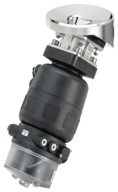 Tank bottom diaphragm valve with pneumatic plastic actuator (Type CLASSIC) Burkert type 2033