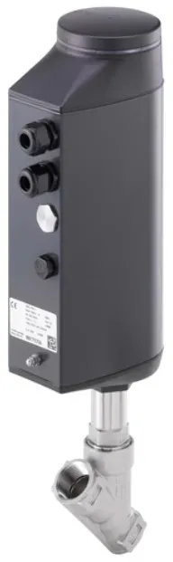 Electromotive 2/2 way angle seat valve (ON/OFF) Burkert type 3320