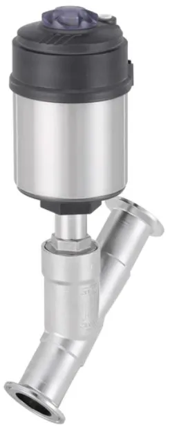 Pneumatically operated 2-way angle seat control valve Burkert Type 2300