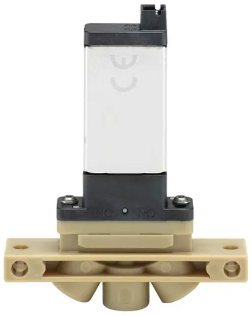 Media separated solenoid valve Burkert type 6724 - 2/2 or 3/2-way Whisper Valve with media separation