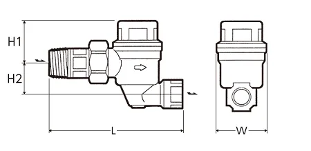 Thermoelement Steam Traps Miyawaki W3 (for Radiators)