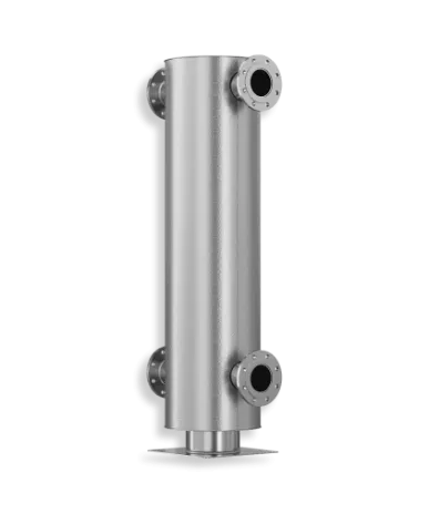 HAD shell and coil heat exchanger