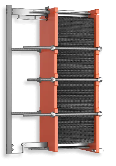 Plate and frame exchangers JAG F