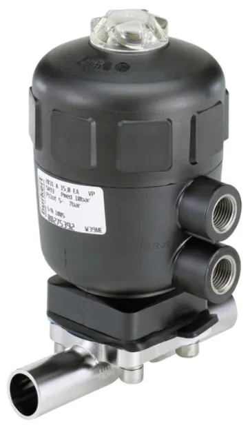 2/2-way diaphragm valve with pneumatic plastic actuator (Type CLASSIC) Burkert type 2031