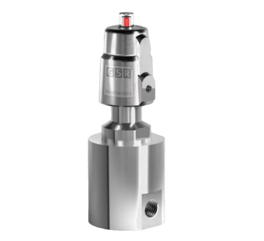 Pressure controlled valve for high pressure applications GSR 2/529PN
