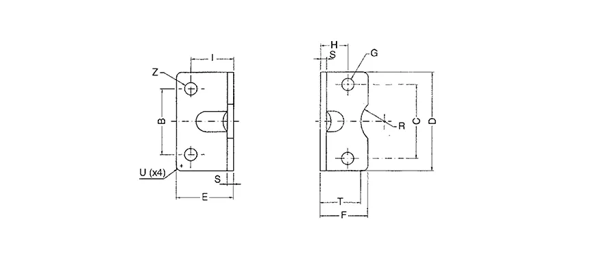 Foot | fits UNITOP standard HAFNER QCP