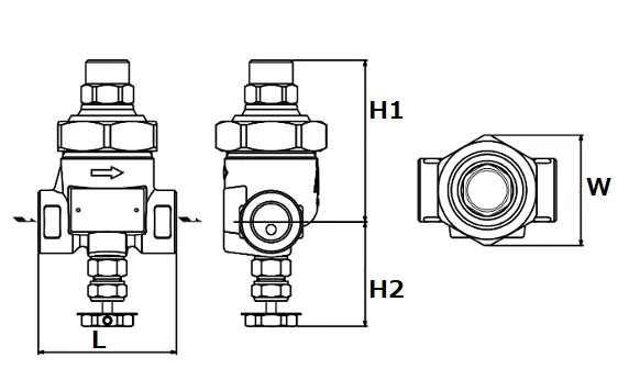 Temperature Control Steam Traps Miyawaki TB9N-SR