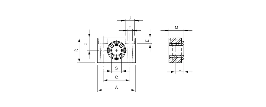Clevis foot mounting | one pair HAFNER DSL