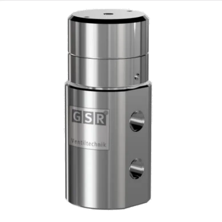 Pressure controlled valve for high pressure applications GSR 1/921