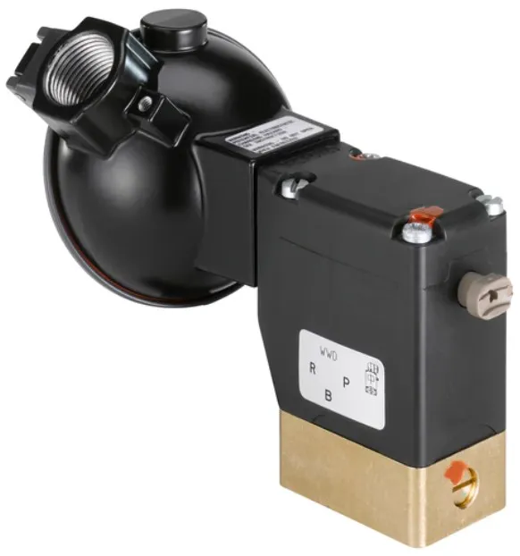 Solenoid valve Burkert type 0331 - Direct-acting 2/2 or 3/2-way pivoted armature valve