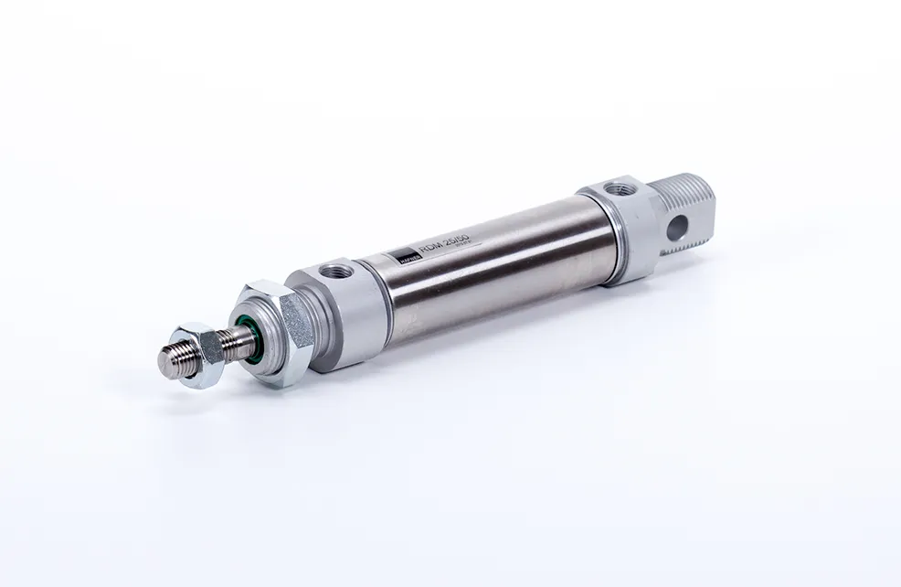 Double acting cylinder | adjustable cushioning | magnetic piston | R-series HAFNER RDM