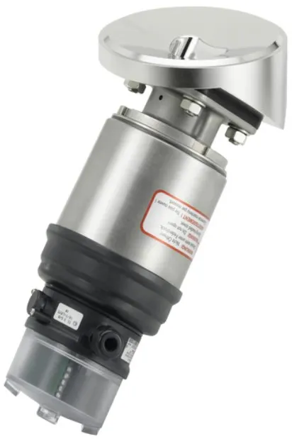 Tank bottom diaphragm valve with pneumatic actuator in stainless steel (Type ELEMENT) for decentralised automation Burkert type 2105