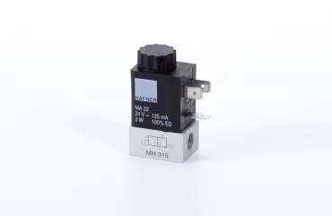 Direct acting solenoid valve MH 3_ _