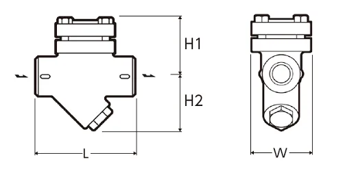 Thermodynamic Disc Steam Traps Miyawaki S31N