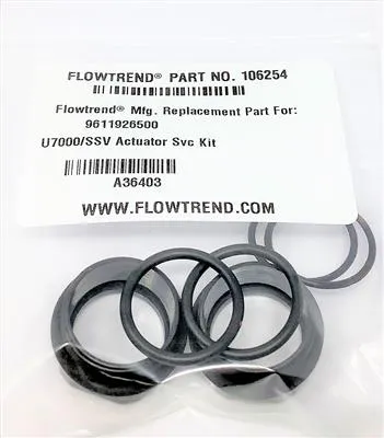 SERVICE KIT UNIQUE SSV/7000 NON MAINTAINABLE ACTUATORS, ALL TYPES, ALL SIZES