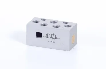 Pilot actuated valve P 322 502
