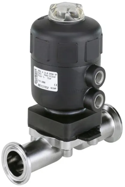 2/2-way diaphragm valve with pneumatic plastic actuator (Type CLASSIC) Burkert type 2031