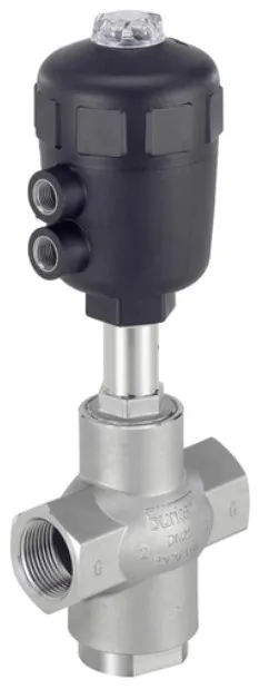 Pneumatically operated 3/2-way seat valve CLASSIC Burkert type 2006