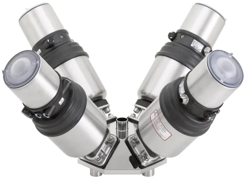 Multifunction block and weld solution Burkert type 2034