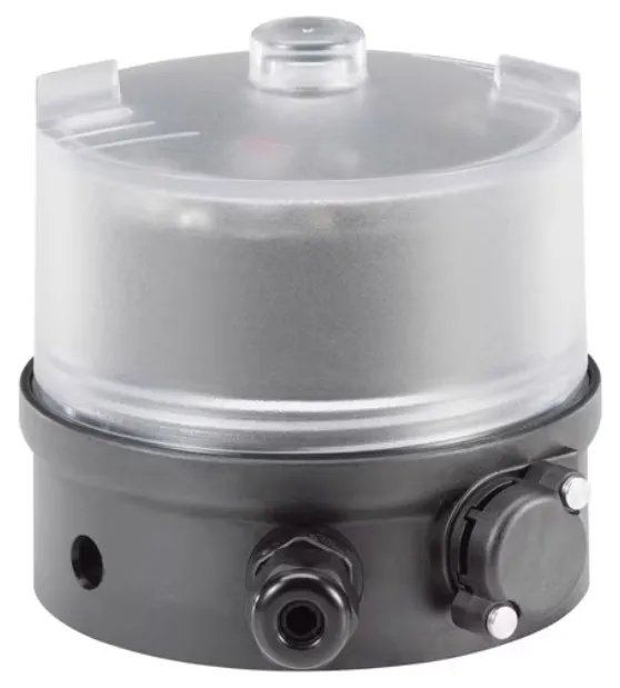Control- and feedback head for integrated mounting on Robolux valves Type 2036/8685