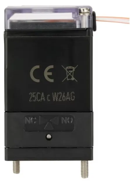 Solenoid valve Burkert type 0127 - Direct-acting 2/2 or 3/2 way Rocker-Solenoid Valve with separating diaphragm