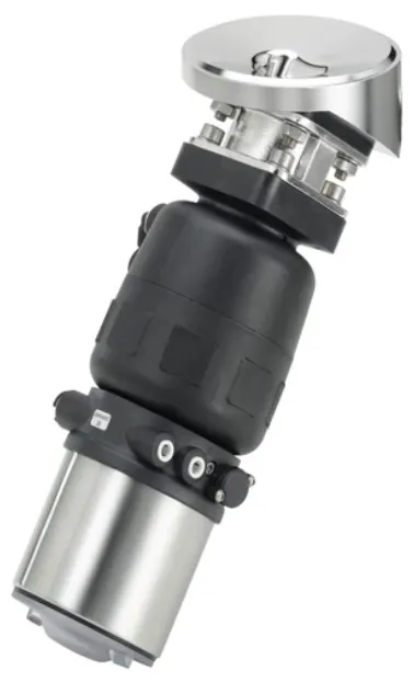 Tank bottom diaphragm valve with pneumatic plastic actuator (Type CLASSIC) Burkert type 2033