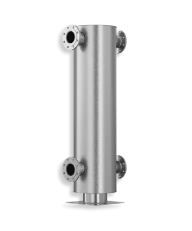 HAD shell and coil heat exchanger