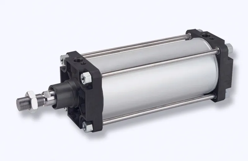 Double acting cylinder | adjustable cushioning | magnetic piston | M-series HAFNER DIM