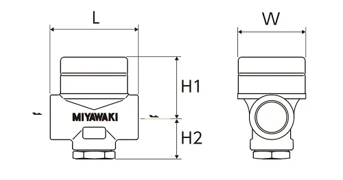Thermodynamic Disc Steam Traps Miyawaki SU2H