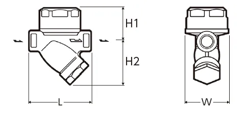 Thermodynamic Disc Steam Traps Miyawaki S31N