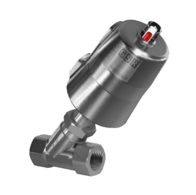 Valve for clean gaseous and liquid media GSR 63