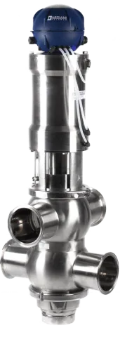 Double seat valve-certified PMO Bardiani B915PMO