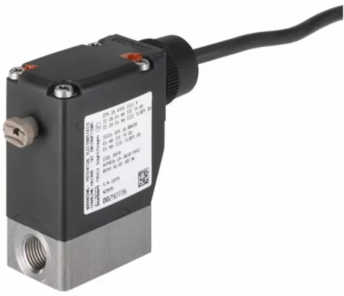 Solenoid valve Burkert type 0330 - Direct-acting 2/2 or 3/2-way pivoted armature valve
