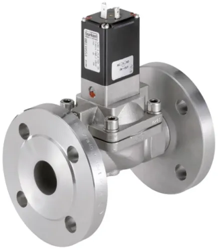 Water solenoid valve Burkert type 5282 - Servo-assisted 2/2-way diaphragm valve