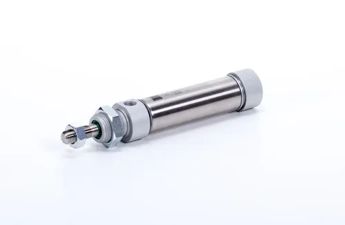 Double acting cylinder | magnetic piston | head cut off port parallel to rod | R-series HAFNER RIMA