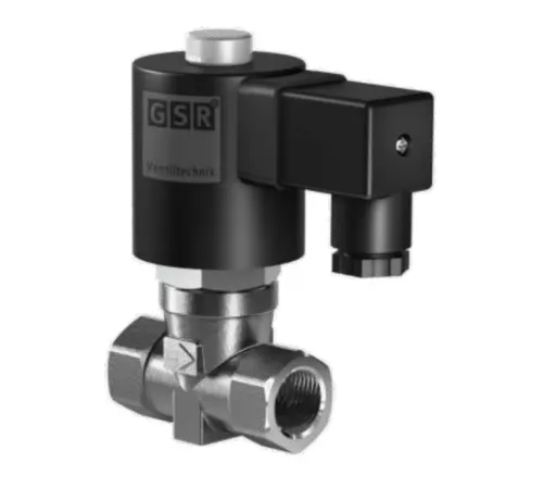 Solenoid valve for high pressure applications GSR 46