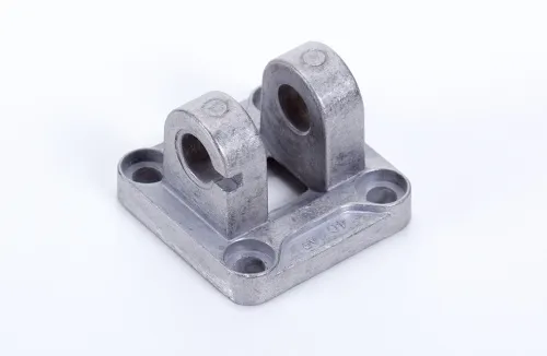 Female clevis bracket | for flange with spherical bearing | fits ISO-VDMA HAFNER DGS