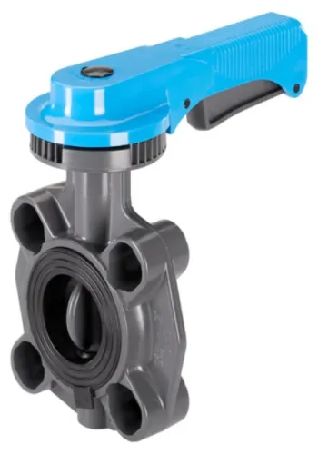 Plastic butterfly valve Burkert type 2674