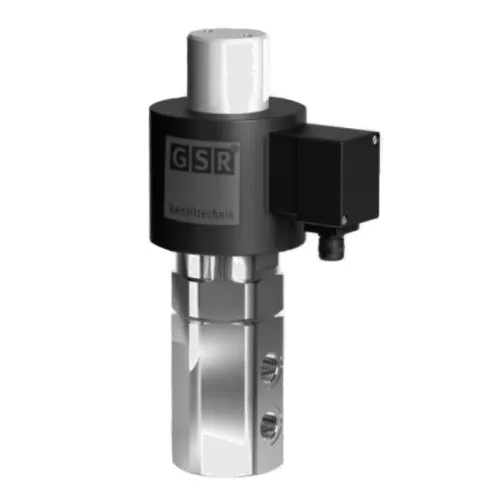 Solenoid valve for high pressure applications GSR 3/045