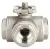 2/2 or 3/2 way Ball Valve, 2-Piece Burkert type 2651
